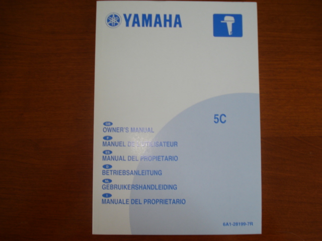 Manual do proprietario 5C Yamaha